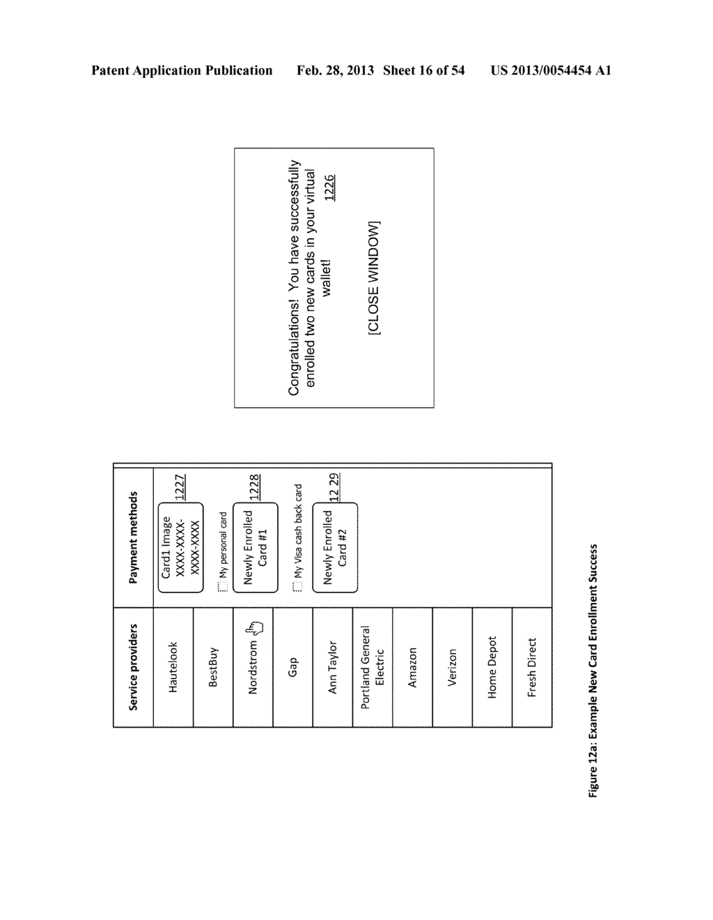 Wallet Service Enrollment Platform Apparatuses, Methods and Systems - diagram, schematic, and image 17