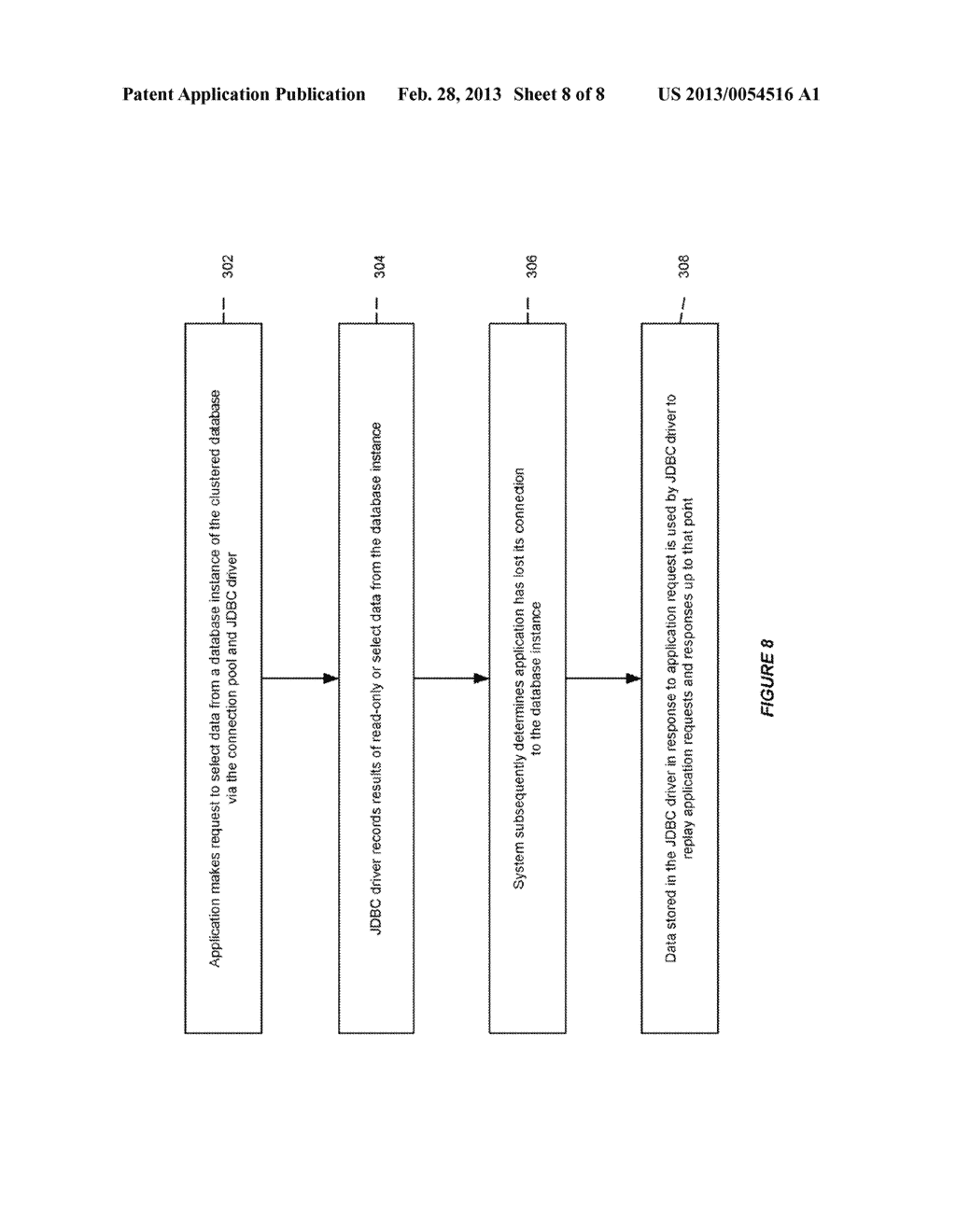 SYSTEM AND METHOD FOR PROVIDING SESSION AFFINITY IN A CLUSTERED DATABASE     ENVIRONMENT - diagram, schematic, and image 09