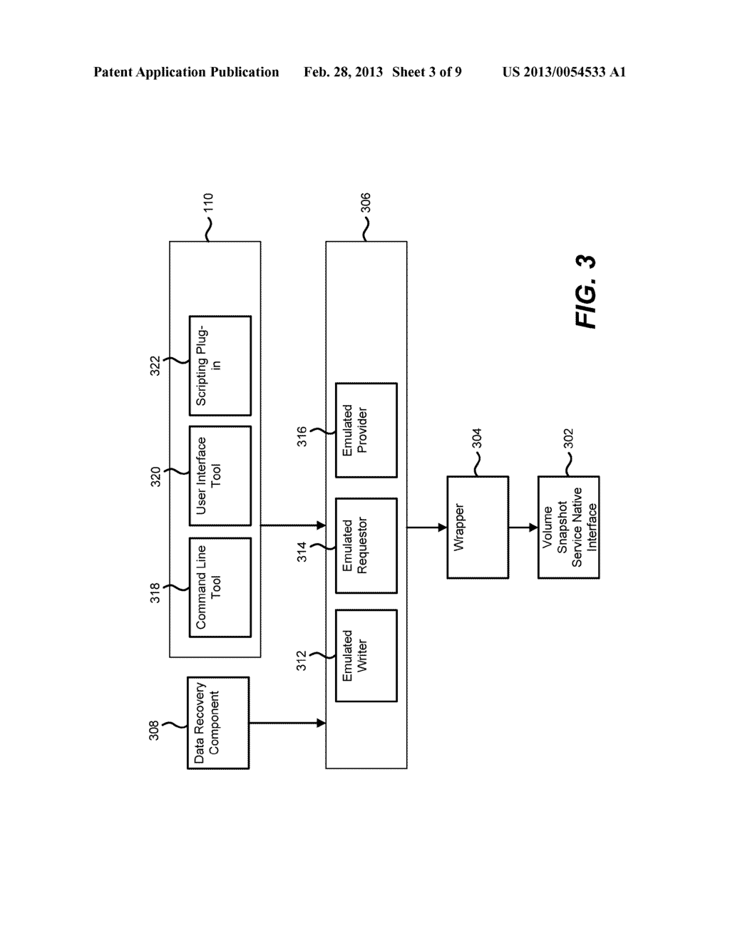 VERIFYING A DATA RECOVERY COMPONENT USING A MANAGED INTERFACE - diagram, schematic, and image 04