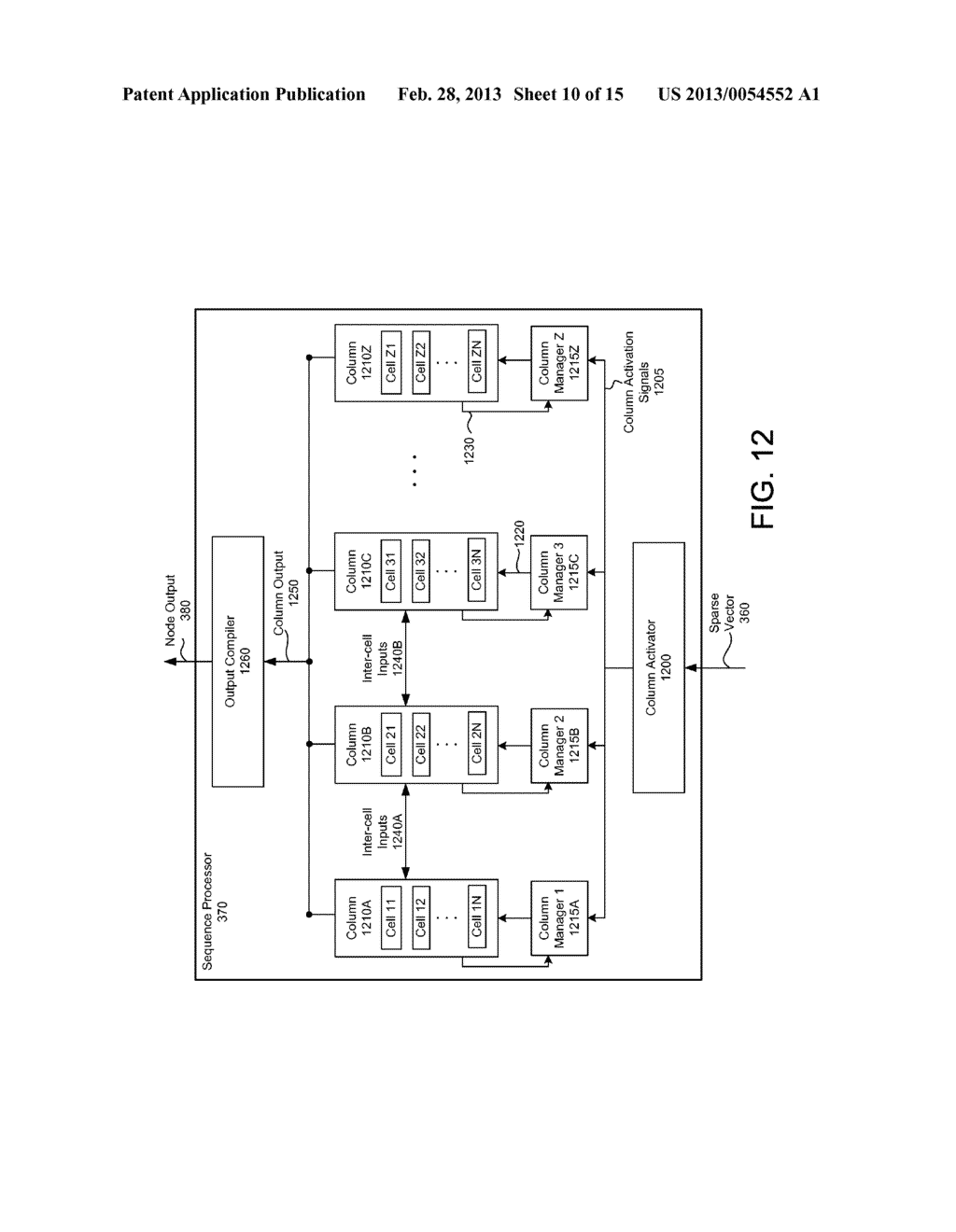 AUTOMATED SEARCH FOR DETECTING PATTERNS AND SEQUENCES IN DATA USING A     SPATIAL AND TEMPORAL MEMORY SYSTEM - diagram, schematic, and image 11