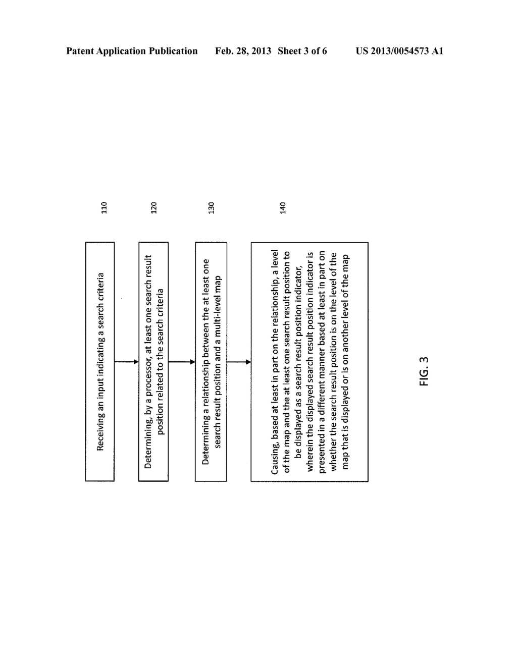 METHOD, APPARATUS AND COMPUTER PROGRAM PRODUCT FOR DISPLAYING ITEMS ON     MULTIPLE FLOORS IN MULTI-LEVEL MAPS - diagram, schematic, and image 04