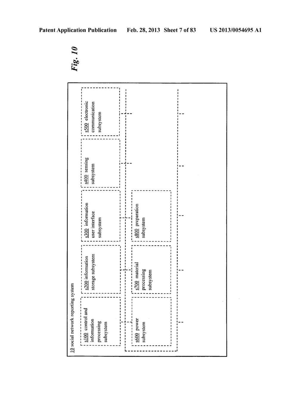 Social network reporting system and method for ingestible material     preparation system and method - diagram, schematic, and image 08