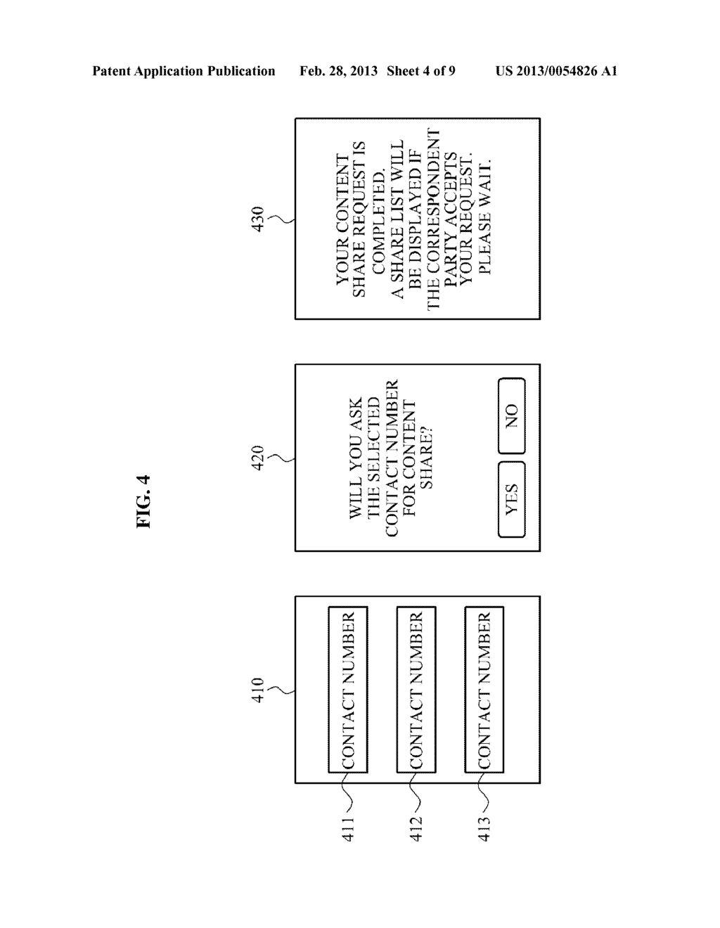 TERMINAL AND METHOD FOR SHARING CONTENT - diagram, schematic, and image 05