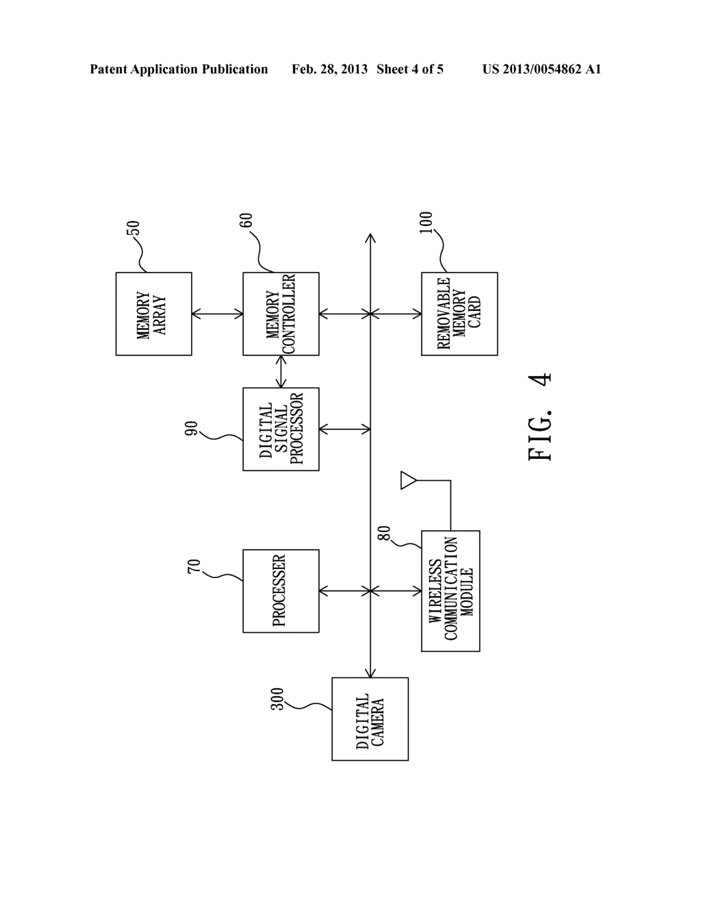 STORAGE DEVICE HAVING COMMUNICATION FUNCTION AND EXPANDABLE MEMORY     CAPACITY - diagram, schematic, and image 05