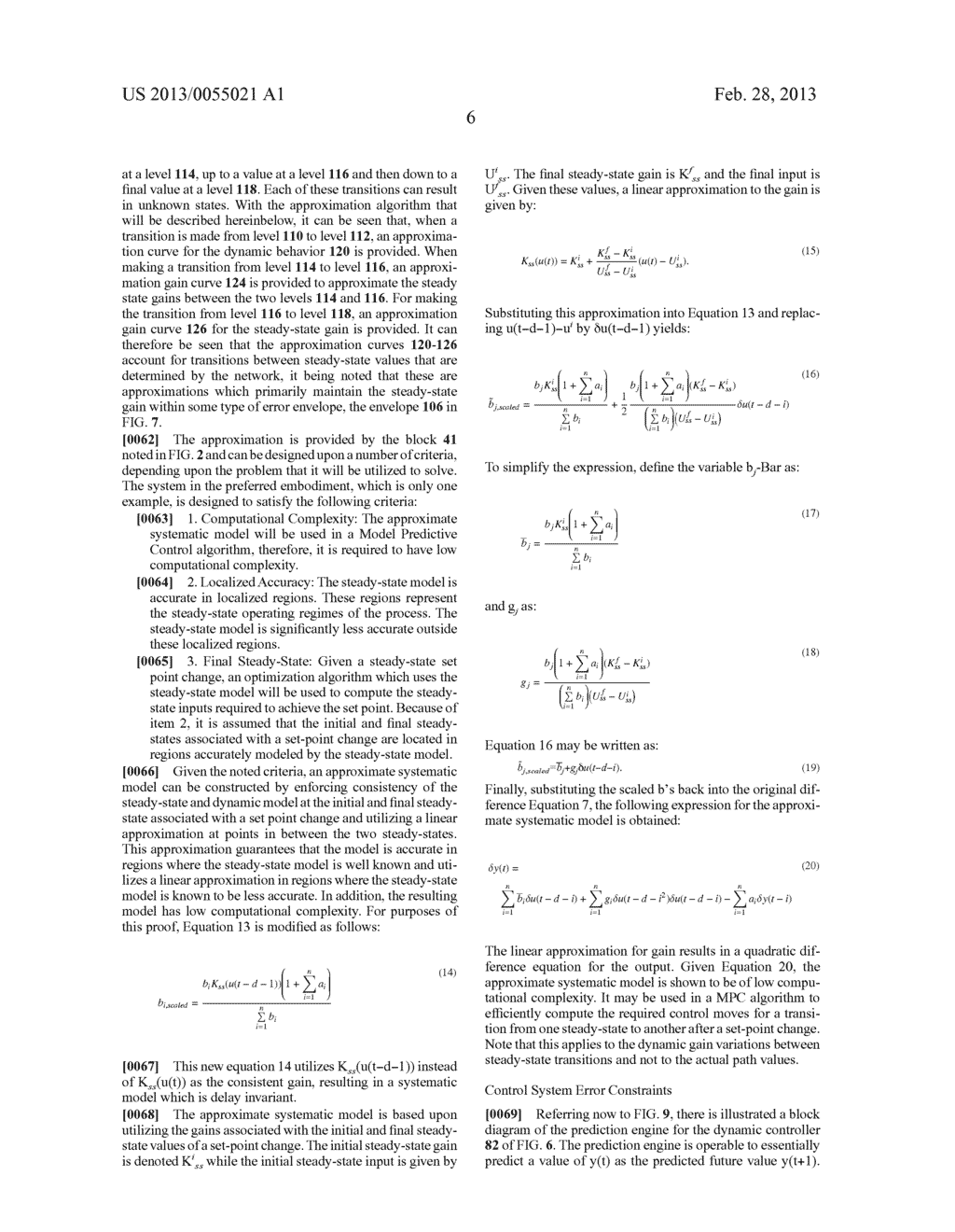 METHOD AND APPARATUS FOR MINIMIZING ERROR IN DYNAMIC AND STEADY-STATE     PROCESSES FOR PREDICTION, CONTROL, AND OPTIMIZATION - diagram, schematic, and image 25