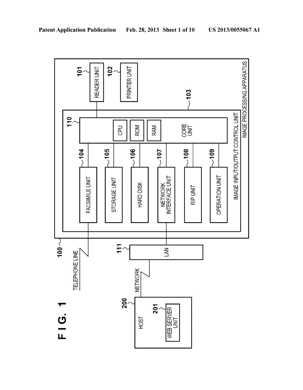 IMAGE PROCESSING APPARATUS, CONTROL METHOD THEREFOR AND STORAGE MEDIUM - diagram, schematic, and image 02