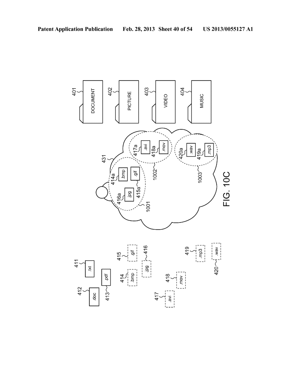 MANIPULATING MULTIPLE OBJECTS IN A GRAPHIC USER INTERFACE - diagram, schematic, and image 41