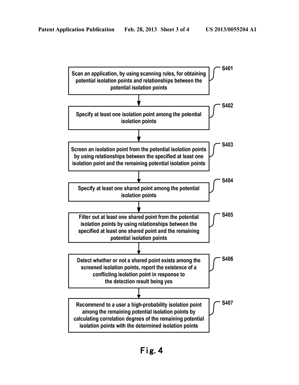 LOCATING ISOLATION POINTS IN AN APPLICATION UNDER MULTI-TENANT ENVIRONMENT - diagram, schematic, and image 04