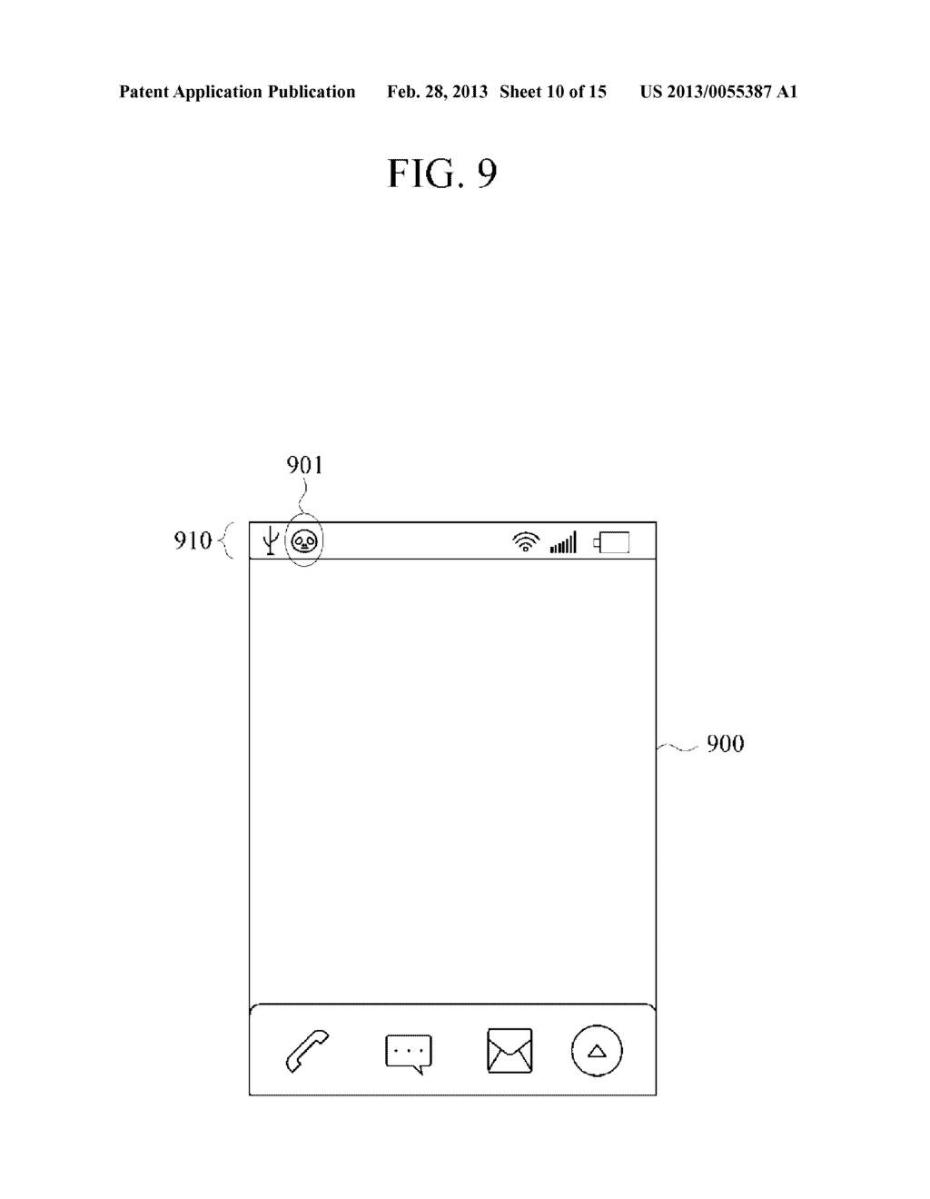 APPARATUS AND METHOD FOR PROVIDING SECURITY INFORMATION ON BACKGROUND     PROCESS - diagram, schematic, and image 11