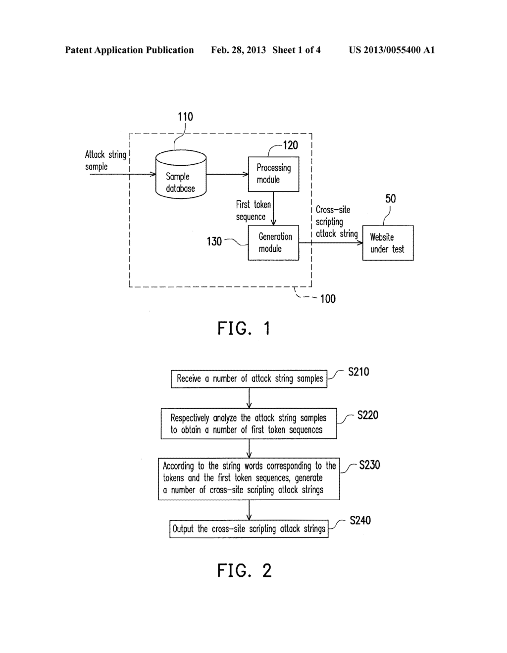 METHOD FOR GENERATING CROSS-SITE SCRIPTING ATTACK - diagram, schematic, and image 02