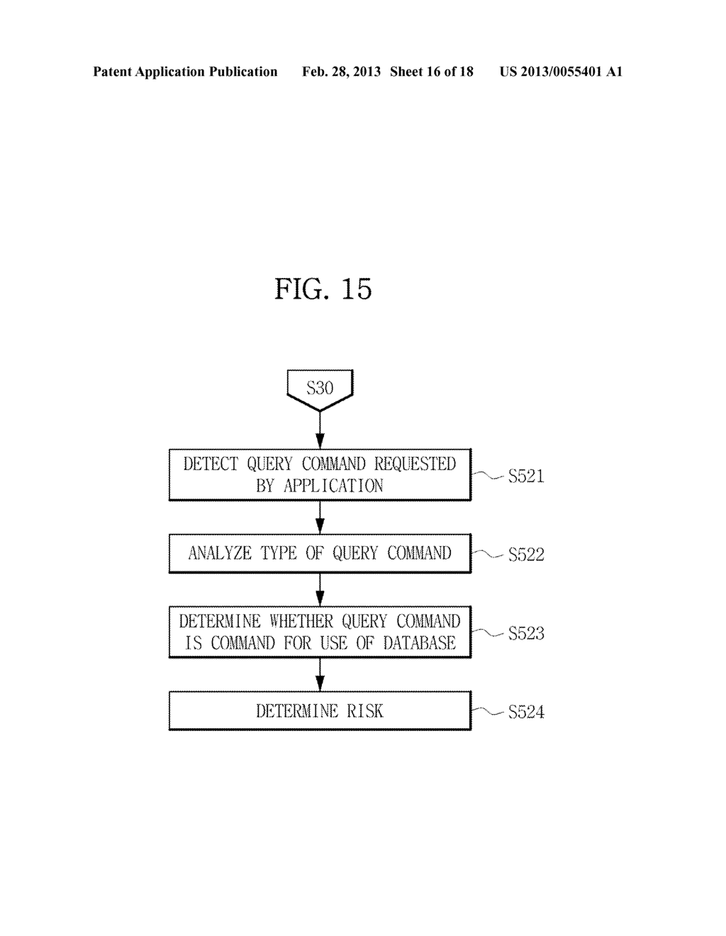 TERMINAL AND METHOD FOR PROVIDING RISK OF APPLICATION USING THE SAME - diagram, schematic, and image 17