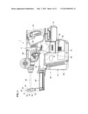 POWER TOOL DUST COLLECTING DEVICE AND POWER TOOL diagram and image