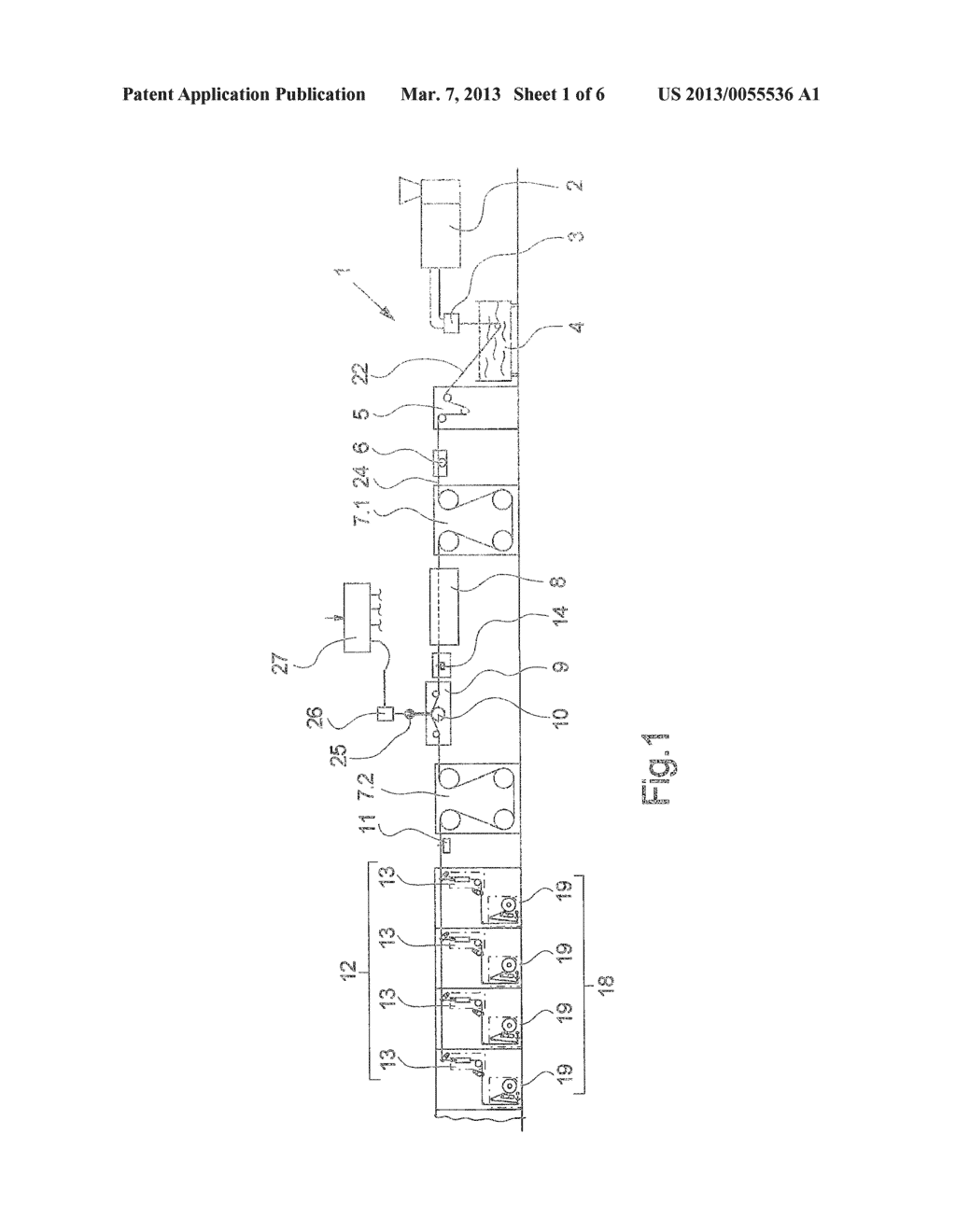 Method and Apparatus for Fibrillating Synthetic Ribbons - diagram, schematic, and image 02
