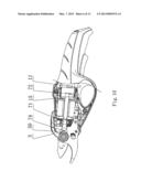 POWER TOOL WITH REPLACEABLE BLADE diagram and image