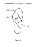 SHOE INSERT AND SHOE diagram and image