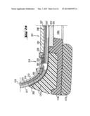 Shoe-Reinforcement Material and Barrier Unit, Composite Shoe Sole, and     Footwear Constituted Thereof diagram and image