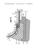 Shoe-Reinforcement Material and Barrier Unit, Composite Shoe Sole, and     Footwear Constituted Thereof diagram and image