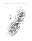 Shoe-Reinforcement Material and Barrier Unit, Composite Shoe Sole, and     Footwear Constituted Thereof diagram and image