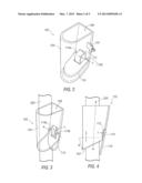 BAFFLE WITH SELF-CLOSING FLAP ASSEMBLY diagram and image