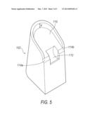 BAFFLE WITH SELF-CLOSING FLAP ASSEMBLY diagram and image