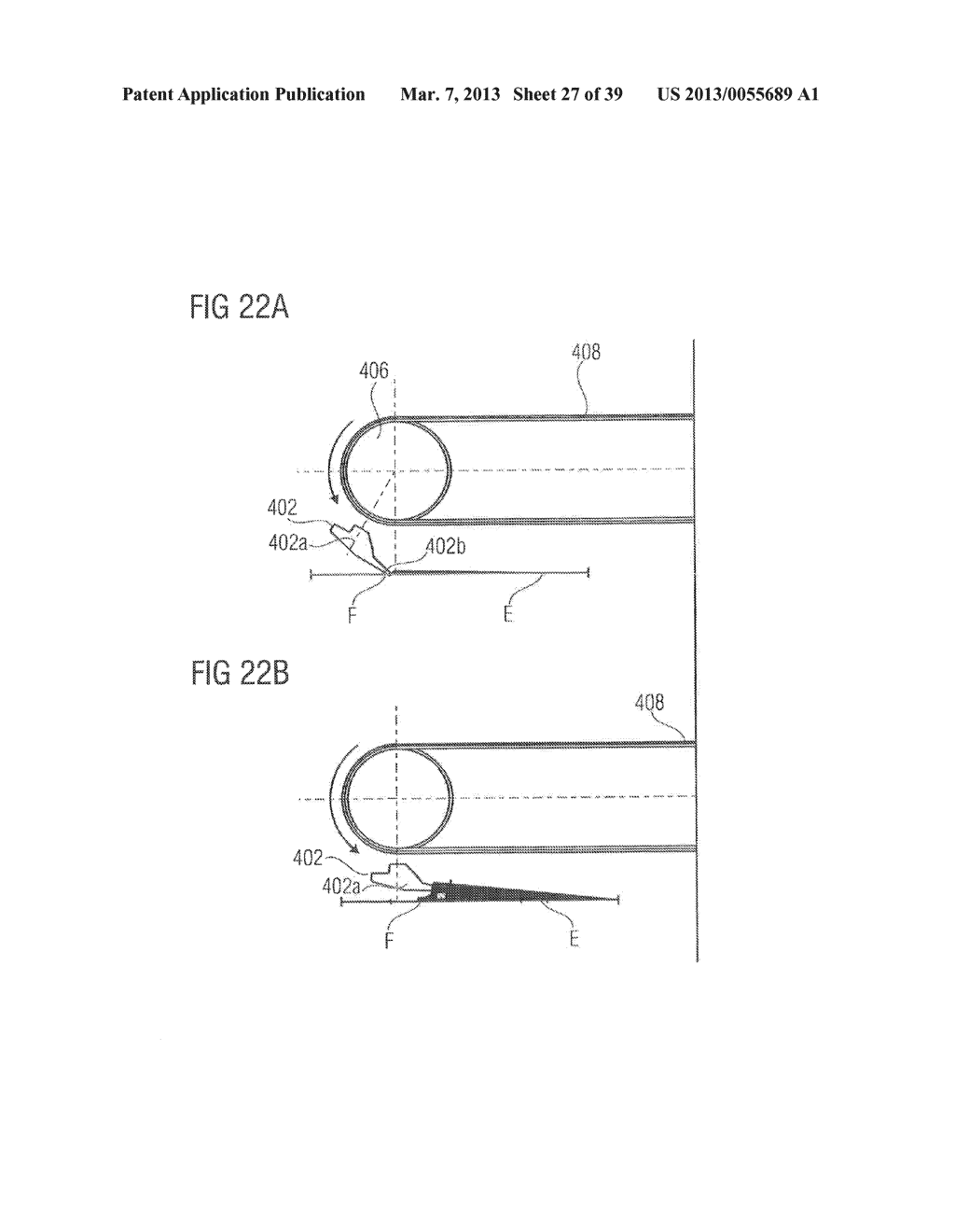 APPARATUS AND METHOD FOR INSERTING ONE OR MORE GOODS INTO A MOVE-ABLE     COVER - diagram, schematic, and image 28