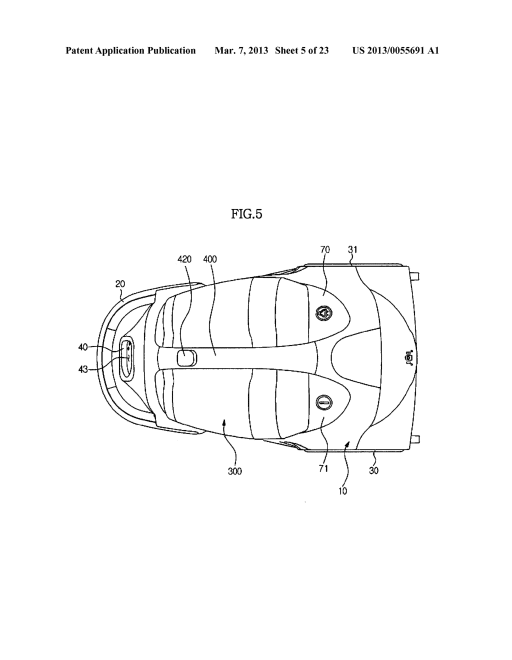 VACUUM CLEANER AND DUST SEPARATING APPARATUS THEREOF - diagram, schematic, and image 06