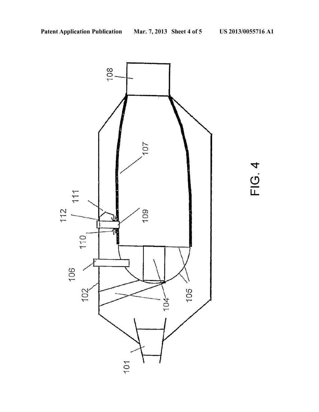 Gas-turbine combustion chamber with a holding means of a seal for an     attachment - diagram, schematic, and image 05