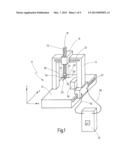 PROBE HEAD FOR A COORDINATE MEASURING MACHINE FOR DETERMINING SPATIAL     COORDINATES ON A MEASUREMENT OBJECT diagram and image