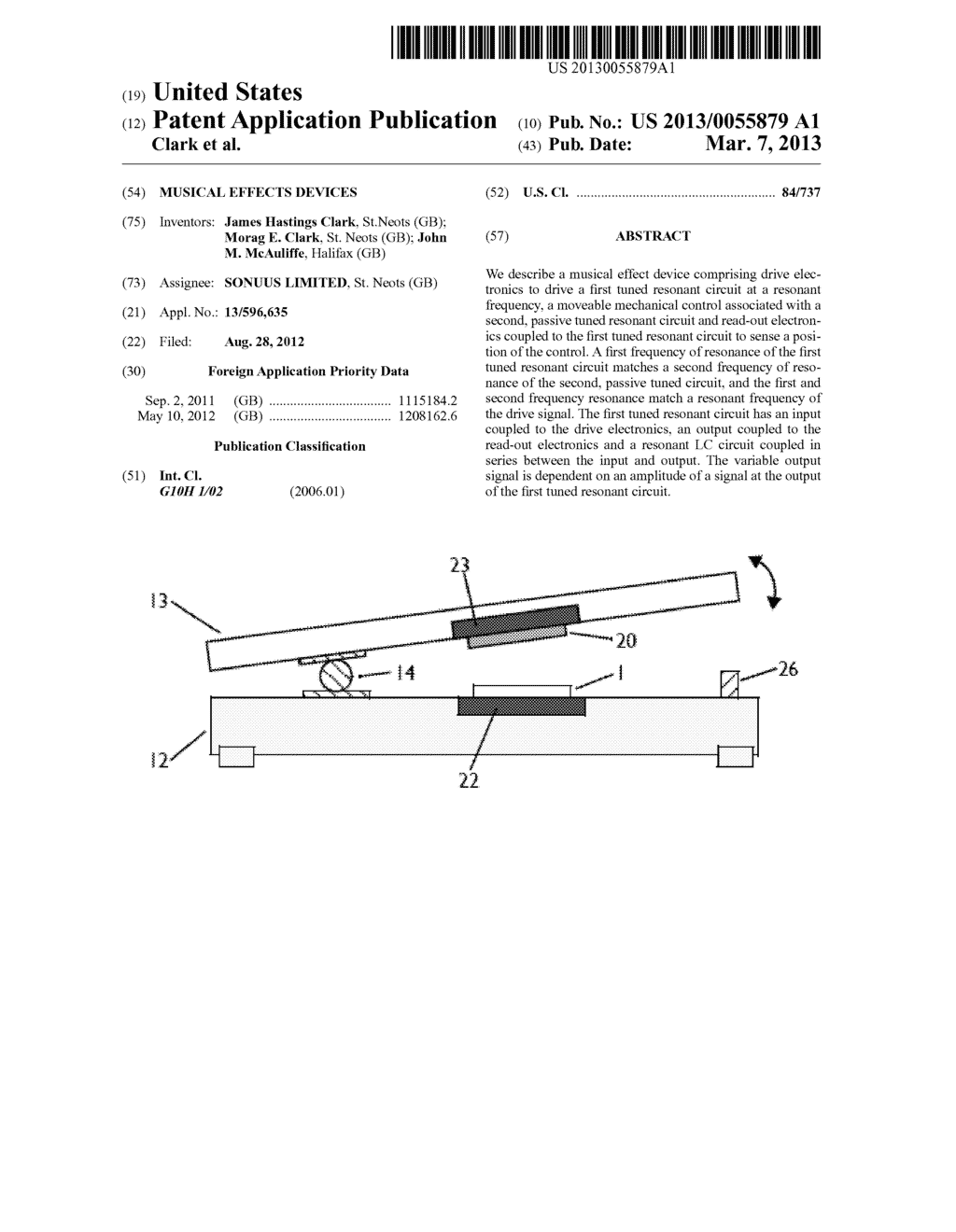 MUSICAL EFFECTS DEVICES - diagram, schematic, and image 01