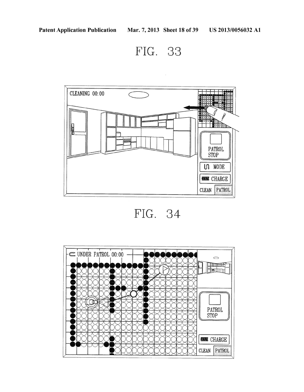 ROBOT CLEANER, AND SYSTEM AND METHOD FOR REMOTELY CONTROLLING THE SAME - diagram, schematic, and image 19