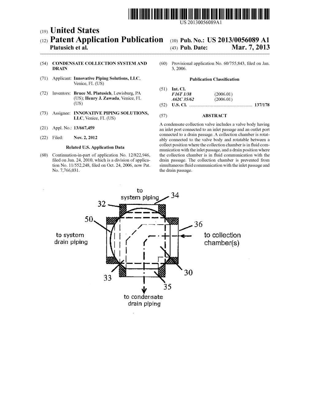 CONDENSATE COLLECTION SYSTEM AND DRAIN - diagram, schematic, and image 01