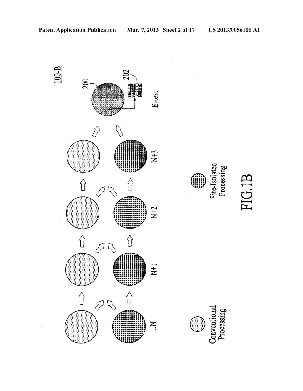 METHODS FOR DISCRETIZED PROCESSING AND PROCESS SEQUENCE INTEGRATION OF     REGIONS OF A SUBSTRATE - diagram, schematic, and image 03