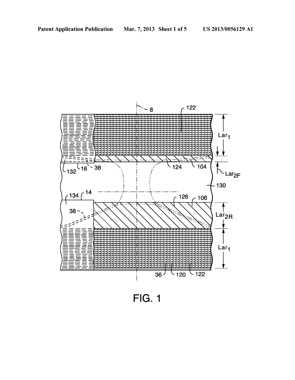 Absorbent Garment With Strand Coated Adhesive Components - diagram, schematic, and image 02