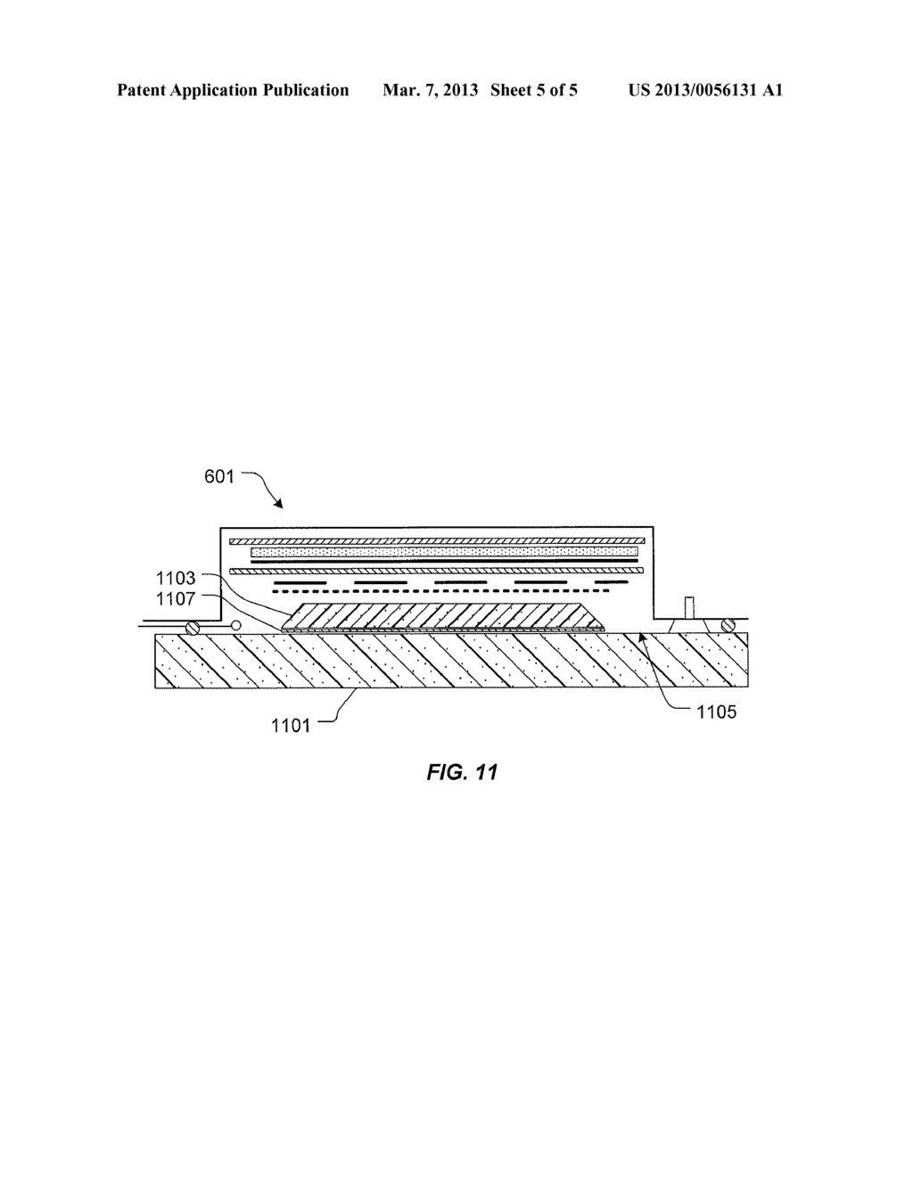 Single Stage Debulk and Cure of a Prepreg Material - diagram, schematic, and image 06