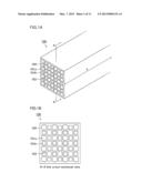 METHOD FOR CUTTING HONEYCOMB MOLDED BODY AND METHOD FOR MANUFACTURING     HONEYCOMB STRUCTURE diagram and image