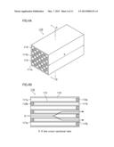 METHOD FOR CUTTING HONEYCOMB MOLDED BODY AND METHOD FOR MANUFACTURING     HONEYCOMB STRUCTURE diagram and image