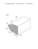 METHOD FOR CUTTING HONEYCOMB MOLDED BODY AND METHOD FOR MANUFACTURING     HONEYCOMB STRUCTURE diagram and image