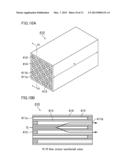 METHOD FOR CUTTING HONEYCOMB MOLDED BODY AND METHOD FOR MANUFACTURING     HONEYCOMB STRUCTURE diagram and image