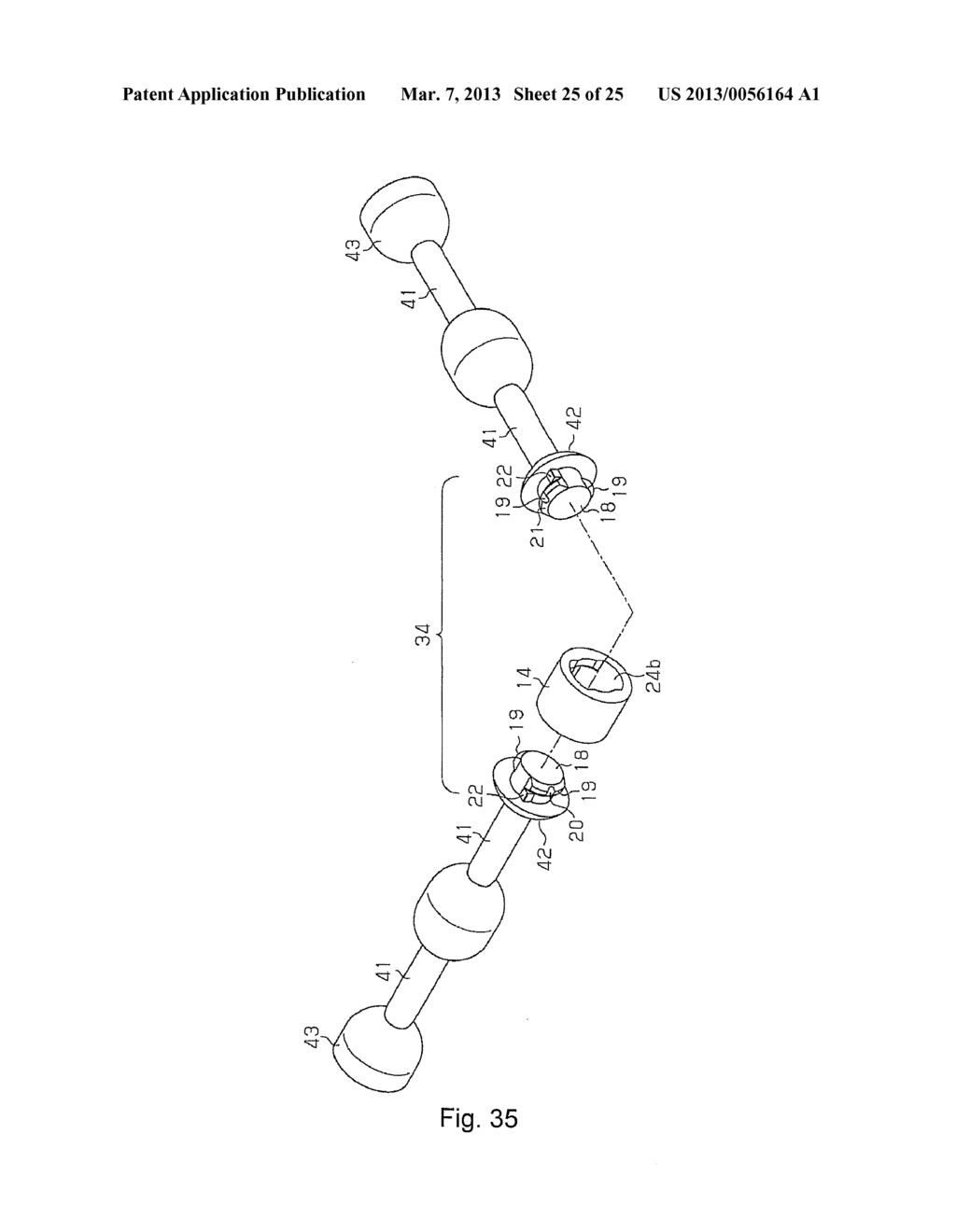 OPERATION APPARATUS OF SUNLIGHT SHIELDING APPARATUS, LIFTING APPARATUS OF     ROLL-UP BLIND AND OPERATION PULLEY - diagram, schematic, and image 26