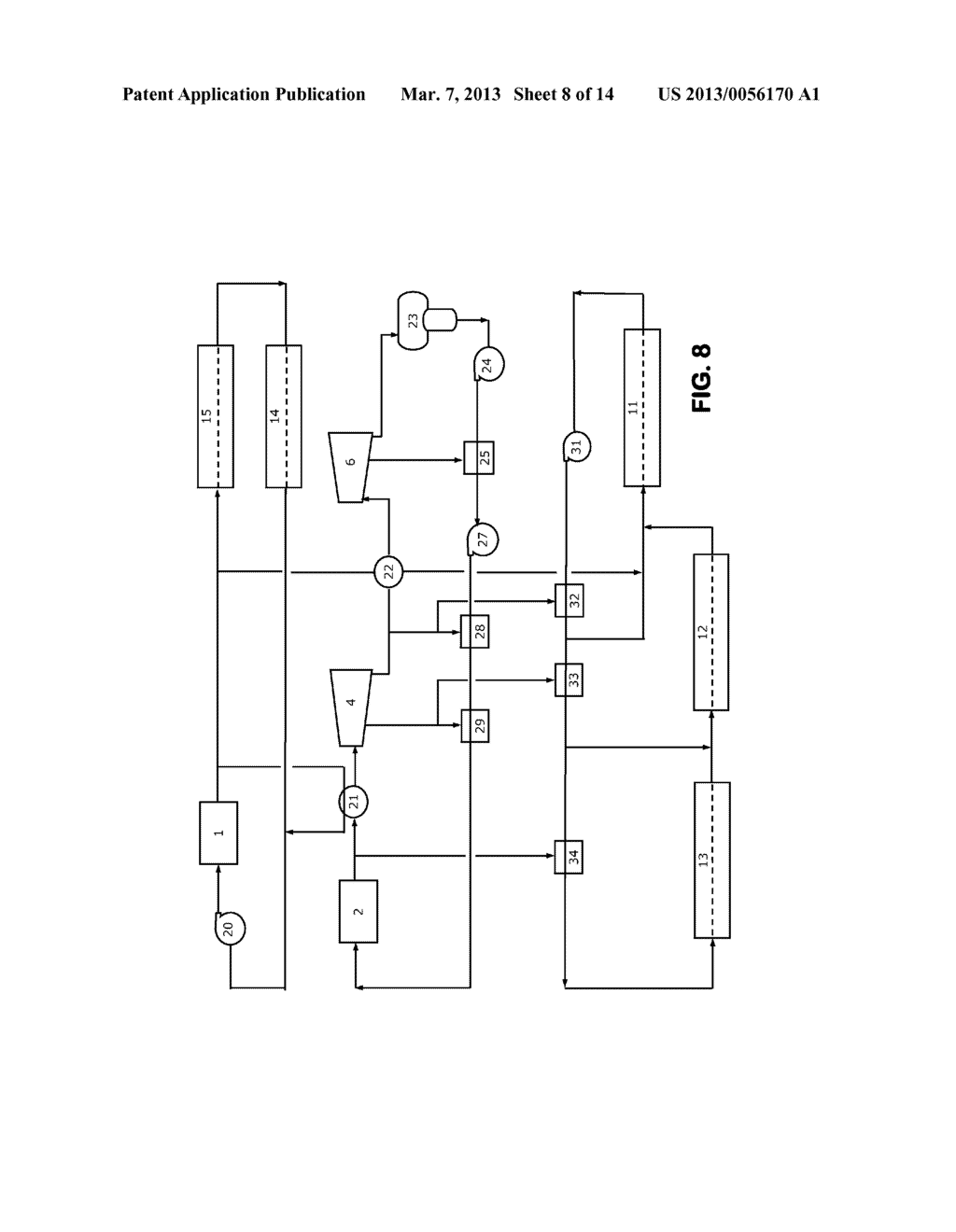 SYSTEMS AND METHODS FOR INTEGRATING CONCENTRATED SOLAR THERMAL AND     GEOTHERMAL POWER PLANTS USING MULTISTAGE THERMAL ENERGY STORAGE - diagram, schematic, and image 09