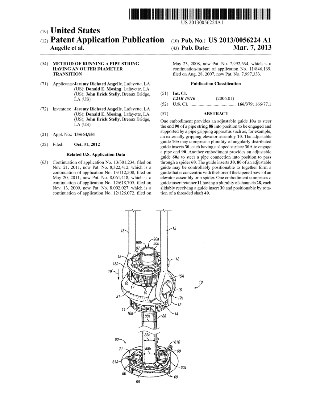 METHOD OF RUNNING A PIPE STRING HAVING AN OUTER DIAMETER TRANSITION - diagram, schematic, and image 01