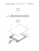 DISPLAY DEVICE INCLUDING TOUCH PANEL diagram and image