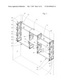 UNIVERSAL STORAGE AND SHELVING SYSTEM diagram and image