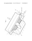 PRE-SEALING UNIT FOR WIRE-CUT ELECTRIC DISCHARGE MACHINE diagram and image