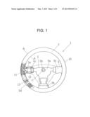 MEMBER, AND IN PARTICULAR, GRIPPING MEMBER, INTERIOR MEMBER, AND STEERING     WHEEL diagram and image