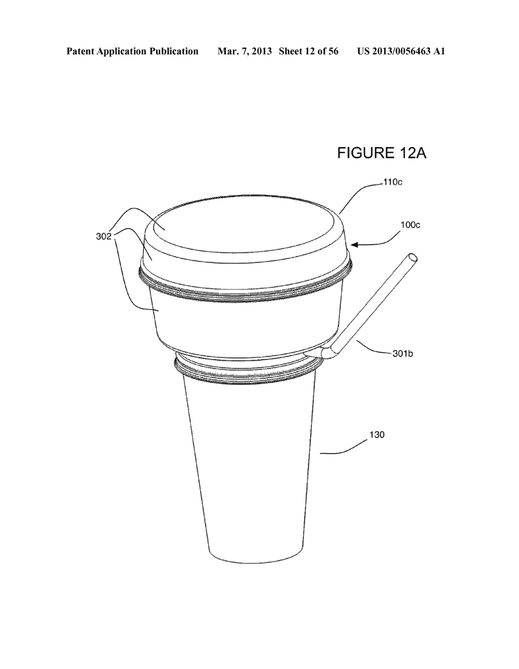 LID WITH INTEGRATED CONTAINER - diagram, schematic, and image 13