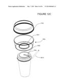 LID WITH INTEGRATED CONTAINER diagram and image