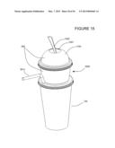 LID WITH INTEGRATED CONTAINER diagram and image