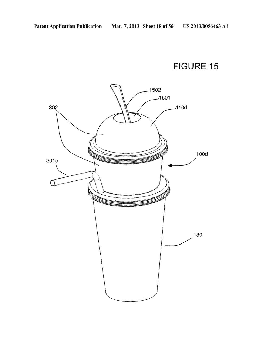 LID WITH INTEGRATED CONTAINER - diagram, schematic, and image 19