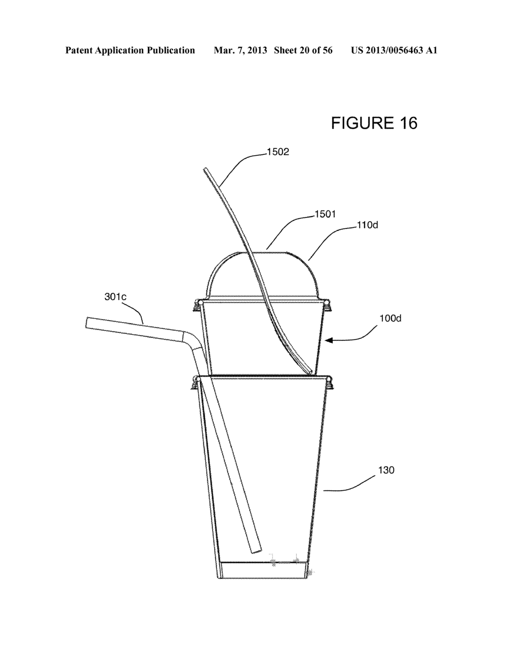 LID WITH INTEGRATED CONTAINER - diagram, schematic, and image 21